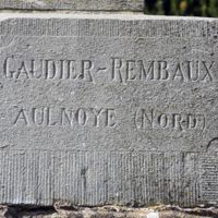 GAUDIER-REMBAUX Société granitière sur le monument