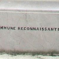 MOREL-DUCROCQ Marbrerie sur le monument