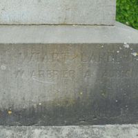 WIART-LARDEUR Maurice (WIART Maurice, époux LARDEUR dit) Marbrier-Sculpteur sur le monument