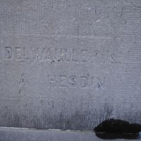 DELWAULLE Fils Marbrier sur le monument