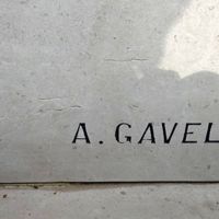 GAVEL Adolphe Marbrier sur le monument