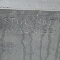 STIMANNE Charles Henri Marbrier sur le monument