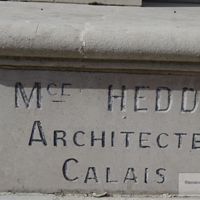 HEDDE Maurice Architecte sur le monument