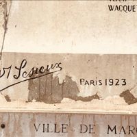 LESIEUX Augustin Sculpteur sur le monument
