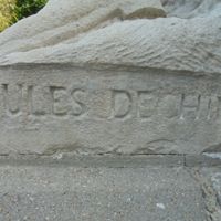 DÉCHIN Jules Sculpteur sur le monument