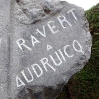 RAVERT Victor Marbrier sur le monument