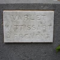 VABLET-MATISSART Marbrier sur le monument