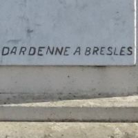 DARDENNE Marbrier sur le monument