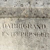 DARRIGRAND J. Entrepreneur sur le monument