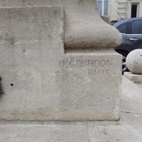 MARBRERIES GÉNÉRALES DE PARIS [GOURDON Dir.] Marbrerie sur le monument