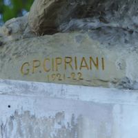 CIPRIANI Giovanni Pinotti Sculpteur sur le monument