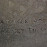 CHAUDET François Marbrier sur le monument