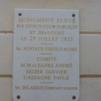 DELAIGUE Constantin Sculpteur sur le monument