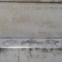 GENIN François Entrepreneur sur le monument