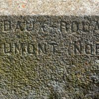 ROMBAUX-ROLAND Édouard Société granitière sur le monument