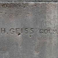GEISS Charles Sculpteur sur le monument