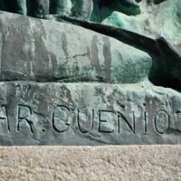 GUENIOT Arthur Sculpteur sur le monument