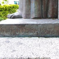 TOUSSAINT Gaston Sculpteur sur le monument