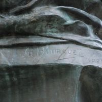 POURQUET Charles-Henri Sculpteur sur le monument