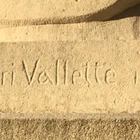 VALLETTE Henri Sculpteur sur le monument