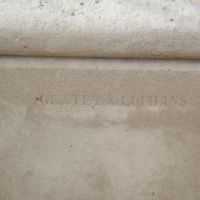 GENTET Marbrier-Sculpteur sur le monument