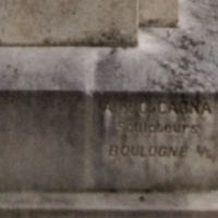 CAGNA Alphonse Sculpteur sur le monument