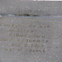 DORMIER F. J. Agent-voyer sur le monument