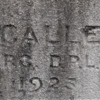 CALLEY Henri Architecte sur le monument