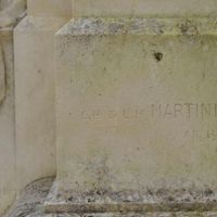 MARTINEAU Maurice-Charles & Lucien Architecte sur le monument