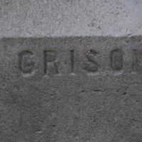 GRISON A. Entrepreneur sur le monument