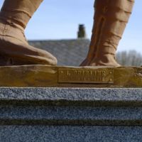 QUIRLINE L. Fonderie sur le monument