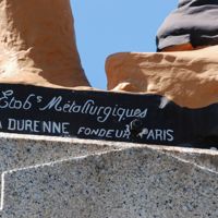 DURENNE Antoine [Société des Établissements métallurgiques] Fonderie sur le monument