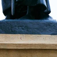 PERRON Charles Théodore Sculpteur sur le monument