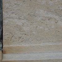 BISCARRA Cesare Sculpteur sur le monument