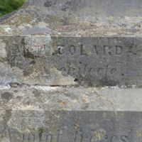 COLARD Louis Architecte sur le monument