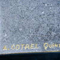 COTREL A. Marbrier-Sculpteur sur le monument
