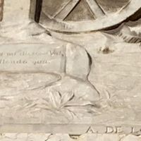 DE LOTTO A. Sculpteur sur le monument