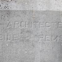 ROBINE - REMSON Architecte sur le monument
