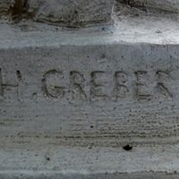 GRÉBER Henri Léon Sculpteur sur le monument