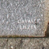 CAVALLI Palmiro Marbrier sur le monument