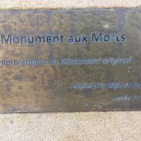 POCHELU Régis Sculpteur sur le monument